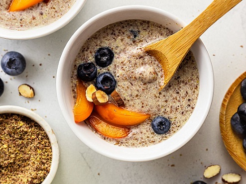 Flax Seeds Porridge Flax Seeds Porridge