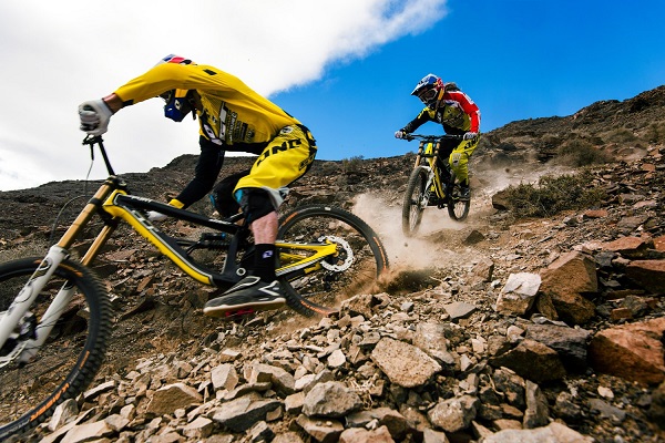 The cross country bike is completely different in many ways from other types of mountain riding bikes.