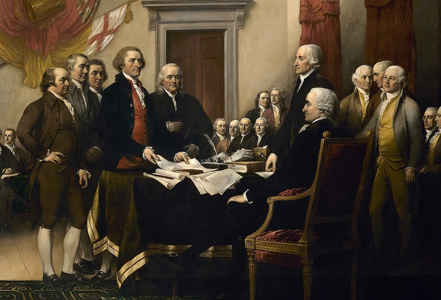 #AmericanHistory - The Declaration of Independence #usa #FrizeMedia