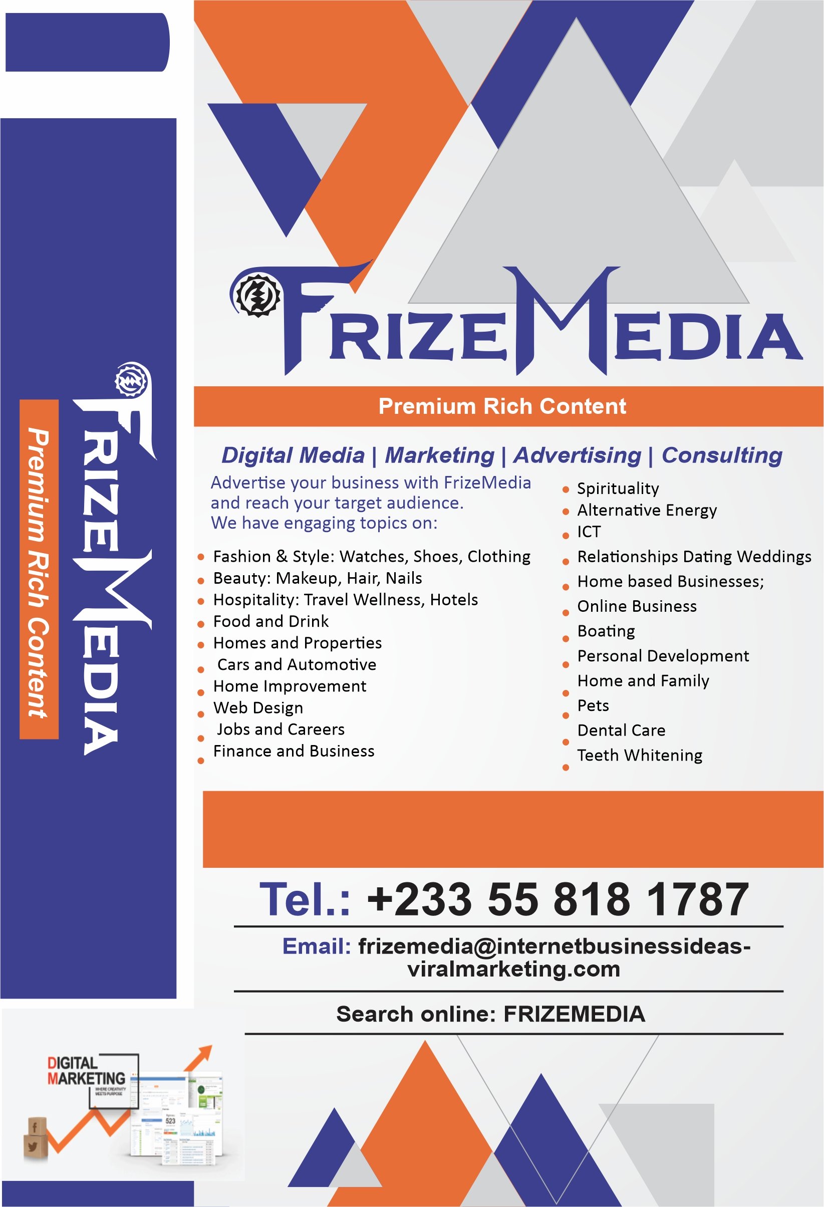 FrizeMedia Premium Rich Content Online