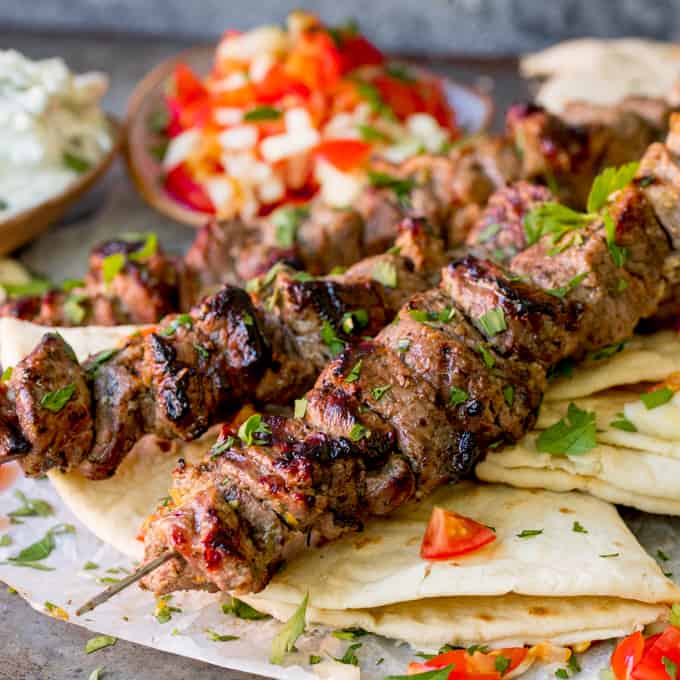 #Souvlaki - Delicious Greek Fast #Food #Greekfood #FrizeMedia