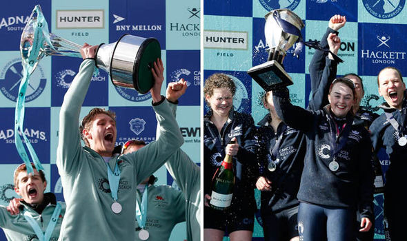 In 2016 Cambridge won the men's Boat Race while Oxford won the women's event